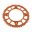 Aluminium Tandhjul 49Z tænder 428 orange JT indvendig diameter 110 hulcirkkel 132