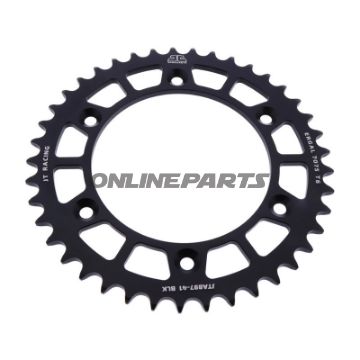 Alu-Kettenrad 41Z Teilung 520 schwarz JT Innendurchmesser 125 Lochkreis 150