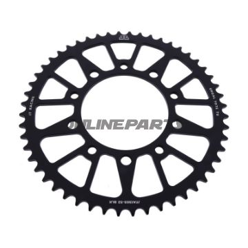 Alu-Kettenrad 52Z Teilung 520 schwarz JT Innendurchmesser 112 Lochkreis 138