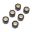 Variovægt sæt 13,5 g JMP 18X14 mm Indhold 6 stykker