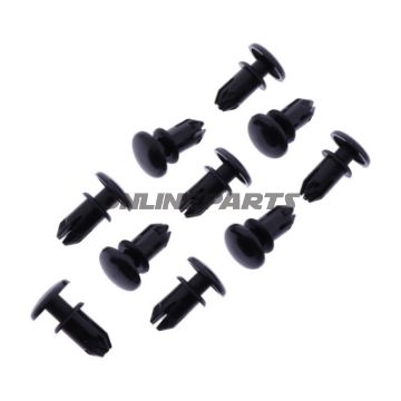 Kunststofspresenøtter sort Tourmax Indhold 10 stykker