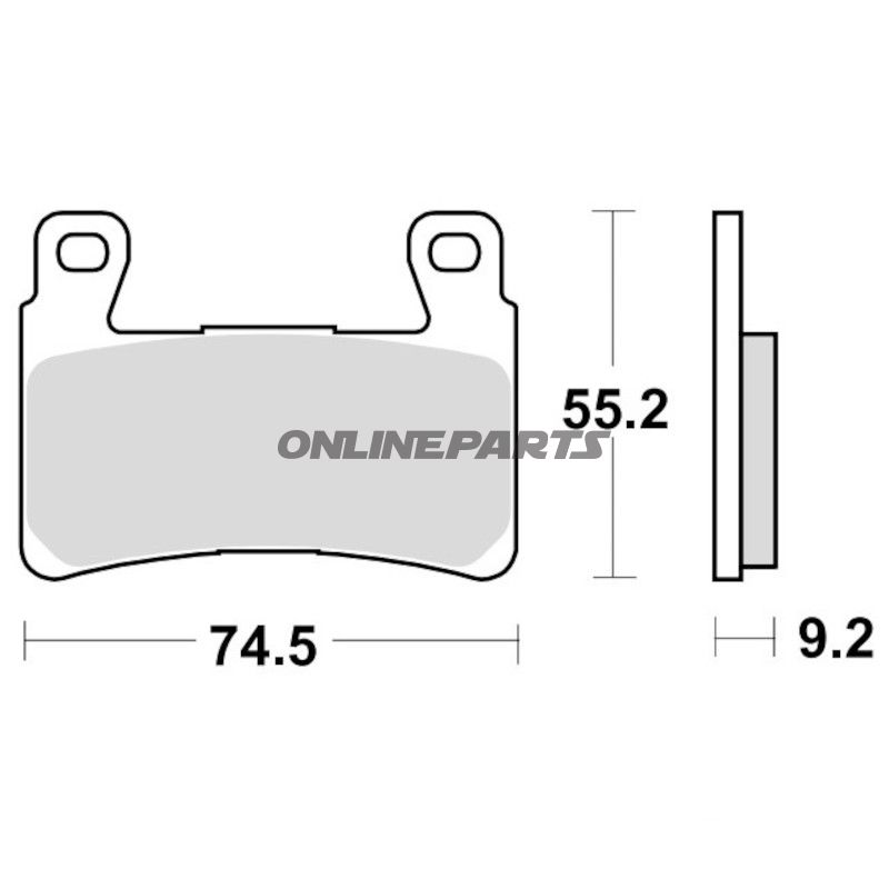 Bremsklotz PC TRW Alternative: 7329741