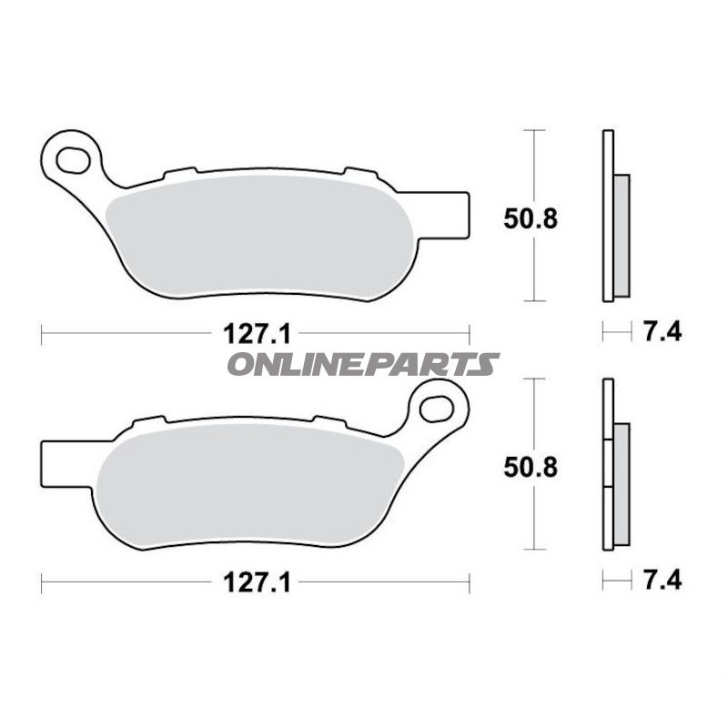 Bremsklotz PC TRW Alternative: 7370082
