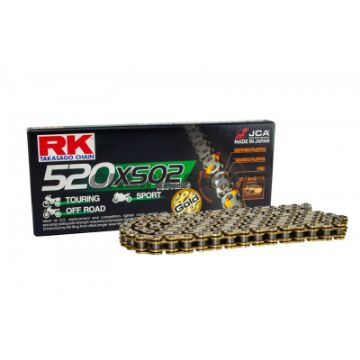 RK X-Ringkæde GB520XSO2/116 Kæde åben med Nietschloss