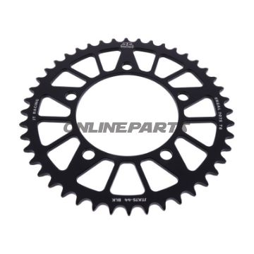 Alu-Kettenrad 44Z Teilung 520 schwarz JT Innendurchmesser 110 Lochkreis 130.8