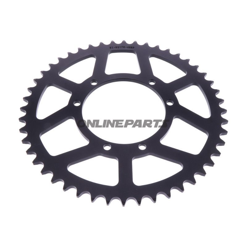 Alu-Kettenrad 48Z Teilung 520 schwarz Esjot Innendurchmesser 100 Lochkreis 115