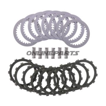 Kupplung Aramid EBC lameller + fjedre + skiver