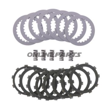 Kupplung Aramid EBC lameller + fjedre + skiver