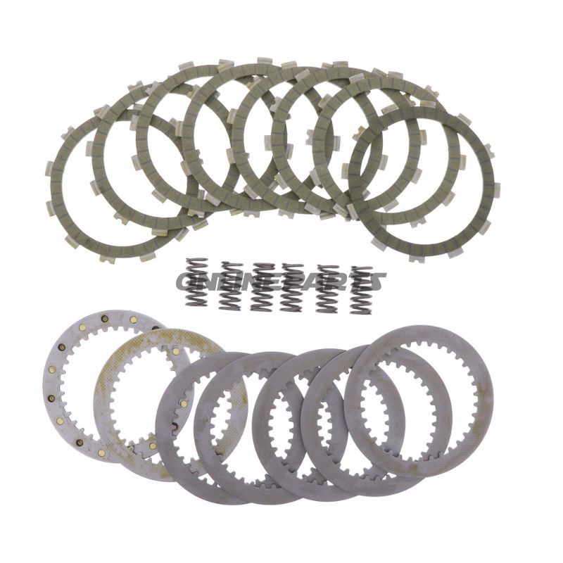 Kupplung Aramid EBC lameller + fjedre + skiver