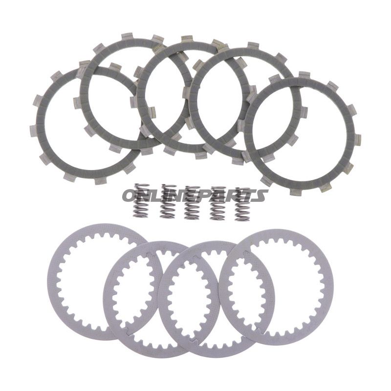 Kupplung Aramid EBC lameller + fjedre + skiver