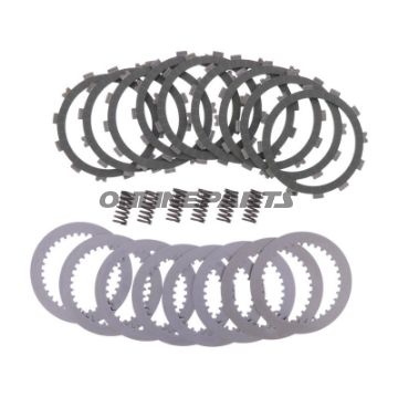 Kupplung Aramid EBC lameller + fjedre + skiver