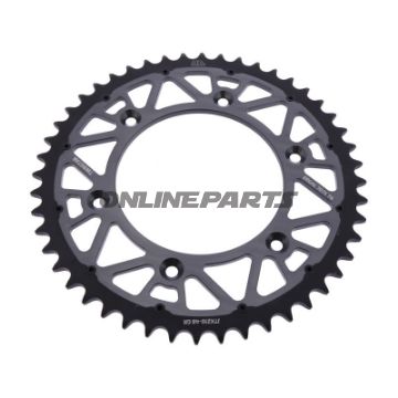 Kettenrad Twinstar 48Z Teilung 520 grau JT Innendurchmesser 125 Lochkreis 153