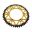 Kæderhjul Twinstar 49Z Deling 520 guld JT Indre diameter 126 Hulmønster 146