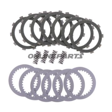 Kupplung Aramid EBC lameller + fjedre + skiver