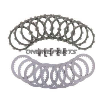 Kupplung Aramid EBC lameller + fjedre + skiver