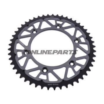 Kettenrad Twinstar 49Z Teilung 520 grau JT Innendurchmesser 125 Lochkreis 153