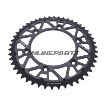 Kettenrad Twinstar 48Z Teilung 520 grau JT Innendurchmesser 125 Lochkreis 150