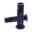 Griffgummi A450 schwarz/blau Domino Durchmesser 22 mm Länge 125 mm offen