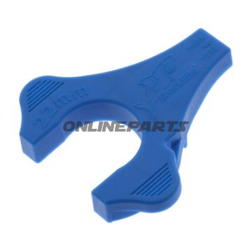 LØSHJÆLPEMARKØR 22 mm SLANGETILSLUTNING Lufttryk