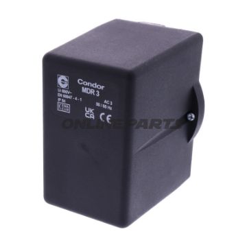 MDR 3/25 trykknap G 1/2 25 bar