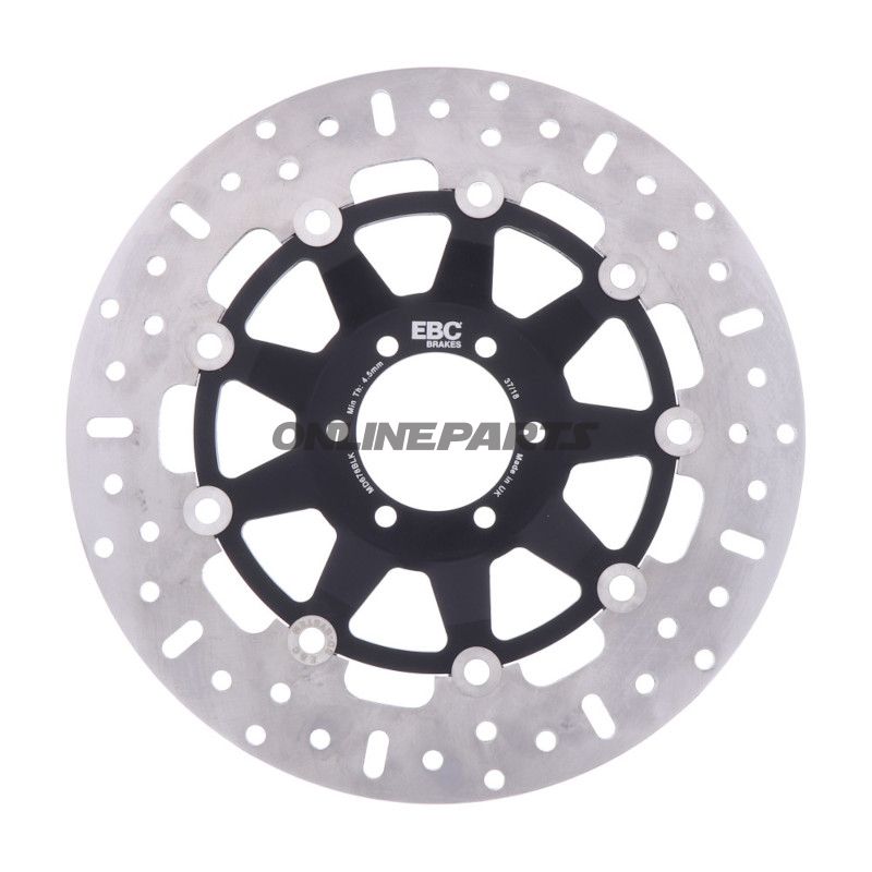 EBC sort bremse skive