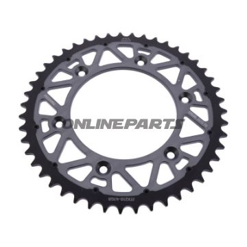 Kettenrad Twinstar 47Z Teilung 520 grau JT Innendurchmesser 125 Lochkreis 153