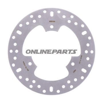 EBC rustfrit stål bremseskive