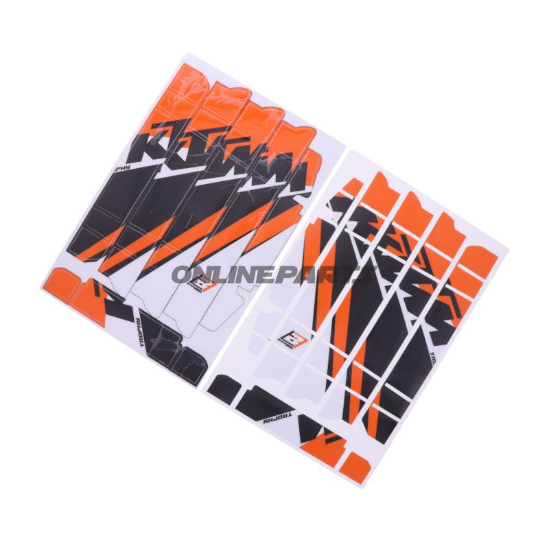 Aufkleber Kühlerlamellen BlackBird Racing Replica Trophy 2021 KTM