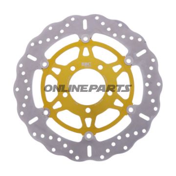 Bremsskive Contour X EBC Rustfrit Stål
