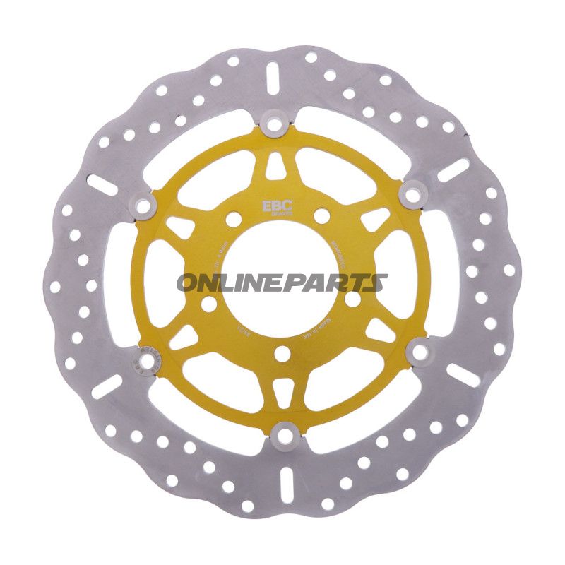 Bremsskive Contour X EBC Rustfrit Stål