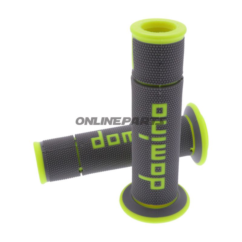 Griffgummi A450 grå/gul Domino Diameter 22 mm Længde 125 mm åben