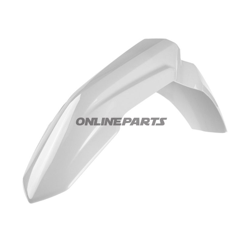 Forskærm foran, hvid