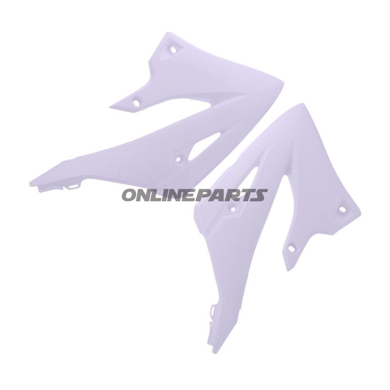 Kølerdækslet sæt hvid