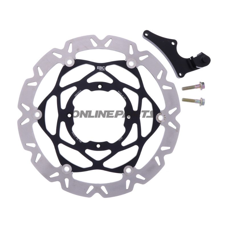 EBC Black Center Oversized Bremsskive