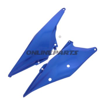 Sidebeklædning blå