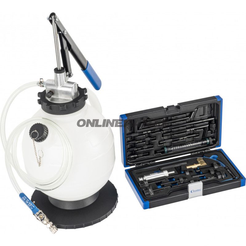 Oliefyldningsudstyr Gearkasse med adapter sæt 22 dele