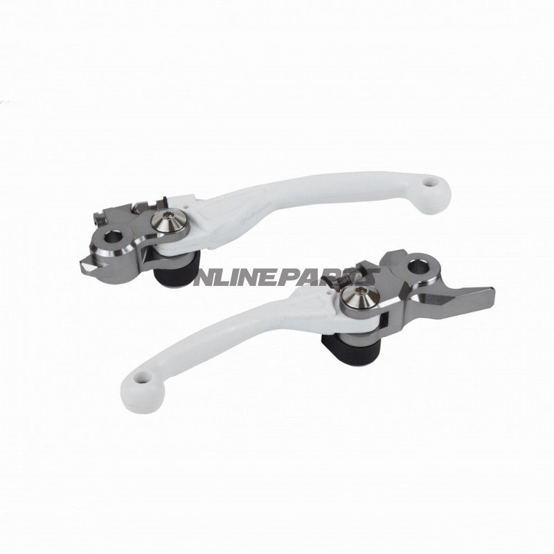 Brems-/ Kupplungshebel Sæt Pivot hvid