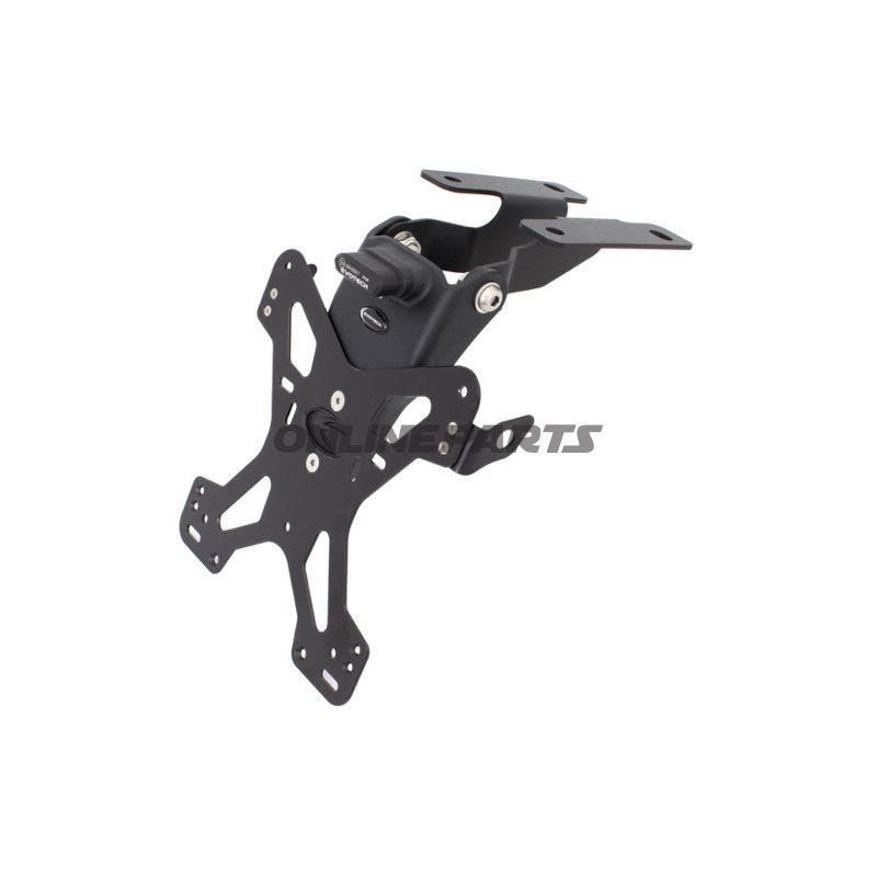 Nummernschildhalter Evotech schwarz