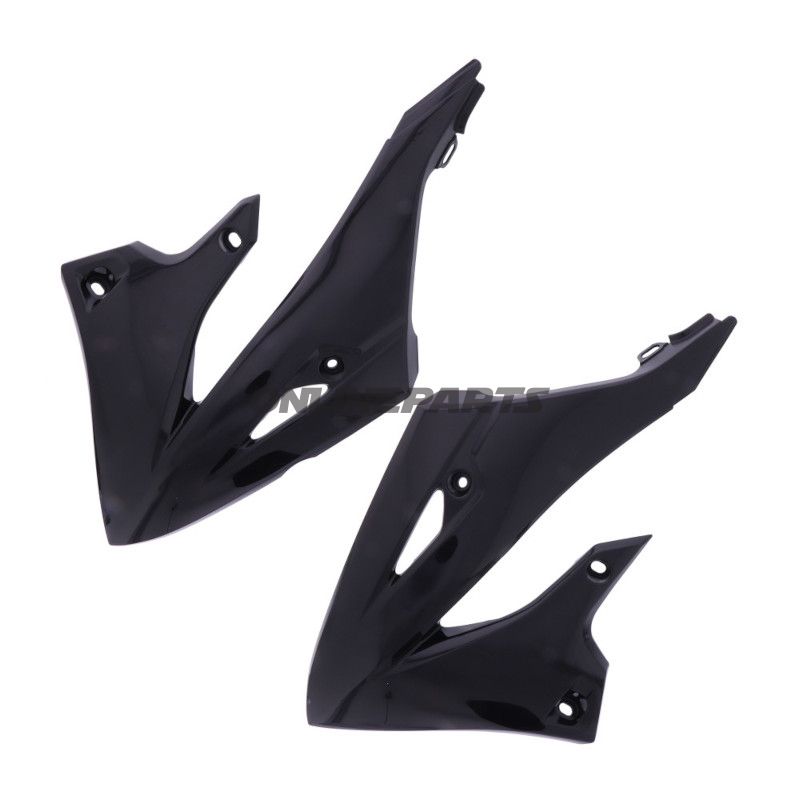 Kølerdækslet sæt sort