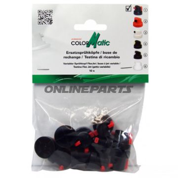 Sprayhoveder variabel 10 stykker Colormatic