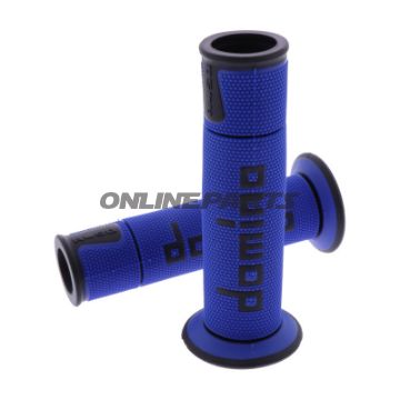Griffgummi A450 blau/schwarz Domino Durchmesser 22 mm Länge 125 mm offen