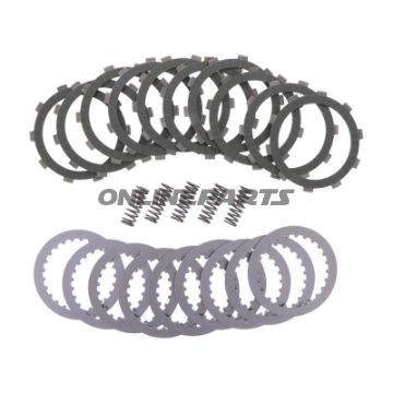 Kupplung Aramid EBC lameller + fjedre + skiver