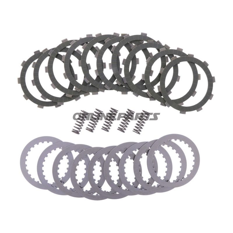 Kupplung Aramid EBC lameller + fjedre + skiver