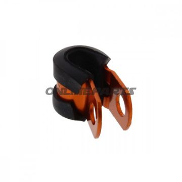 Holder Bremsslange JMP Bolt 6 mm Aluminium Orange