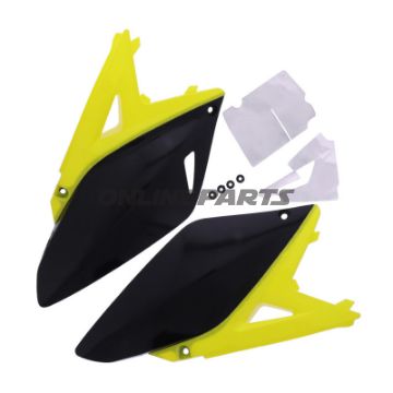 Sidebeklædning gul/sort