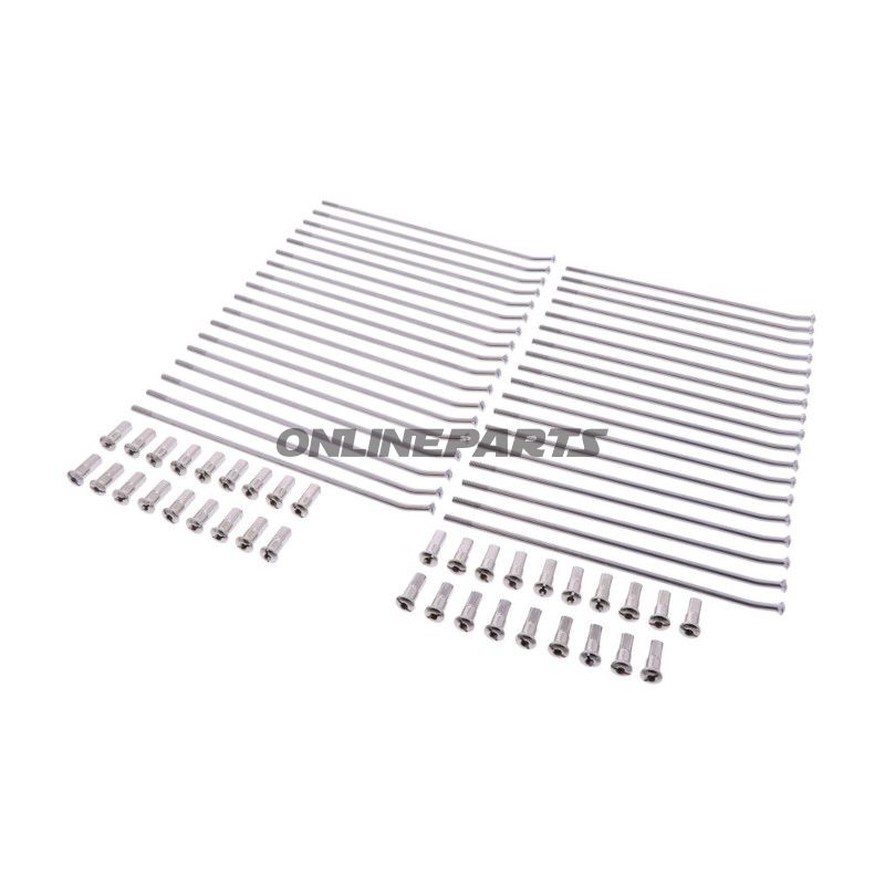 Bagskærme inklusive eger nippel indhold 36