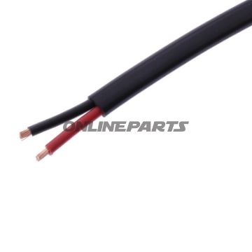 Kabel FLYY 2X2.5 sort Pakke 50 Meter