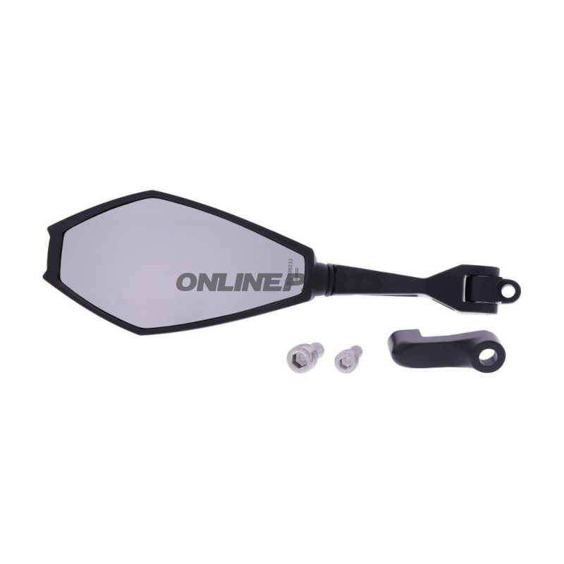 Spejl venstre sort Universal Daytona