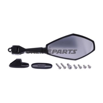 Spejl højre sort Universal Daytona
