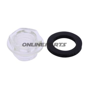 OELSTANDSAUGE g 1/4 oversættes til Olie Måleindikator g 1/4